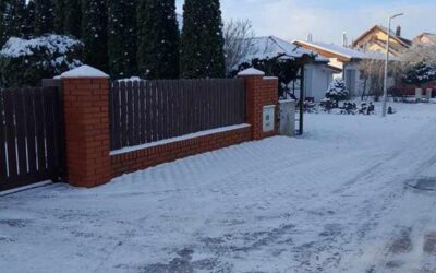 Kovové lamely v zime – ako si poradia