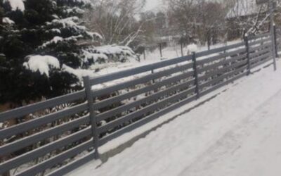 Montáž oplotenia v zime – je to možné? Fakty a mýty o práci v nízkych teplotách