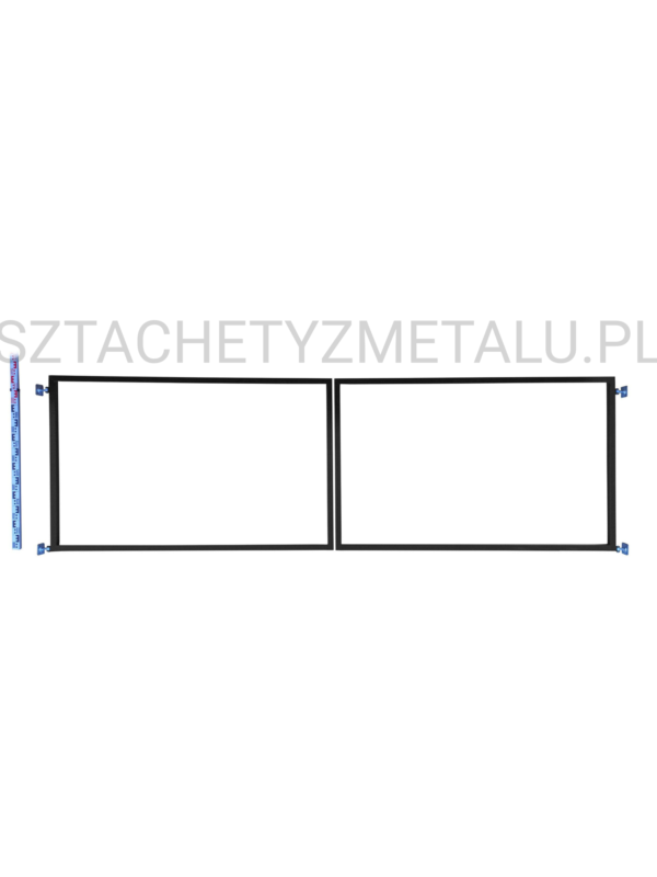 Dvojkrídlová brána 40x40x1,5 mm (4,04 m) - Image 8