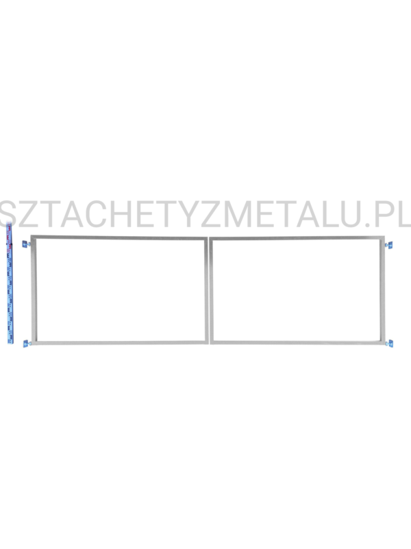 Dvojkrídlová brána 40x40x1,5 mm (4,04 m) - Image 9